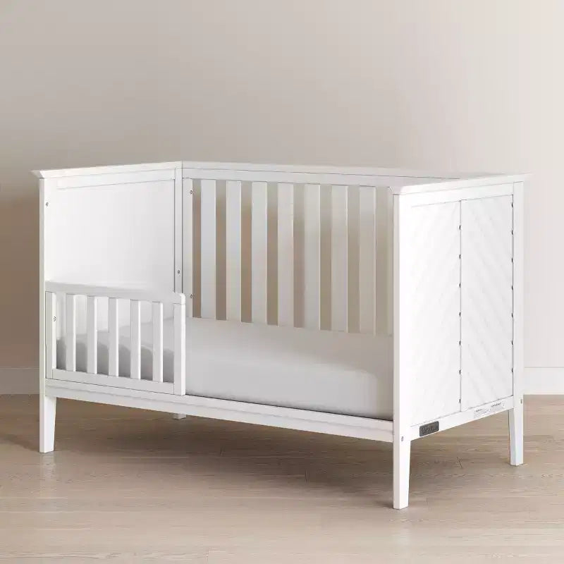 Lit de bébé convertible 3-en-1 Atwood de Child Craft, se transforme en lit de repos, en lit pour tout-petit, 3 positions de matelas, non toxique, fini sécuritaire pour bébé