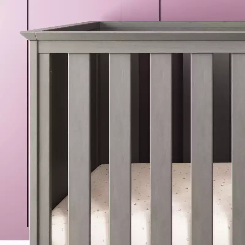 Lit de bébé convertible 3-en-1 Atwood de Child Craft, se transforme en lit de repos, en lit pour tout-petit, 3 positions de matelas, non toxique, fini sécuritaire pour bébé