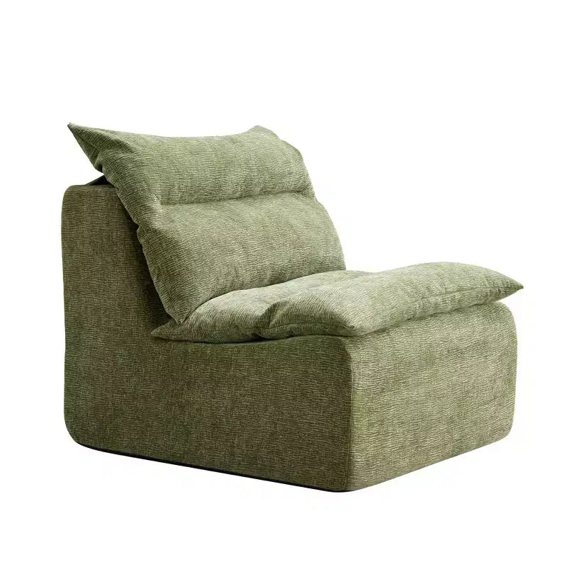 Fauteuil de salon modulable avec éponge entièrement compressible, canapé paresseux pour appartement ou coin lecture