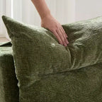 Fauteuil de salon modulable avec éponge entièrement compressible, canapé paresseux pour appartement ou coin lecture