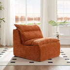 Fauteuil de salon modulable avec éponge entièrement compressible, canapé paresseux pour appartement ou coin lecture