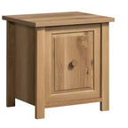 Table de chevet de ferme GDFStudio Harlan avec rangement caché