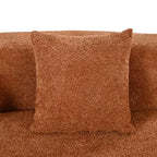 Canapé Sectionnel Modulable Incurvé 132 avec méridienne, Canapé Modulable en Chenille, Canapé Sectionnel Moderne pour Salon et Chambre-Panipeachy