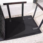 Grand canapé d'angle modulable 6 places en L avec pouf, cadre en bois et métal, canapé d'angle moderne en velours pour salon - Panipeachy