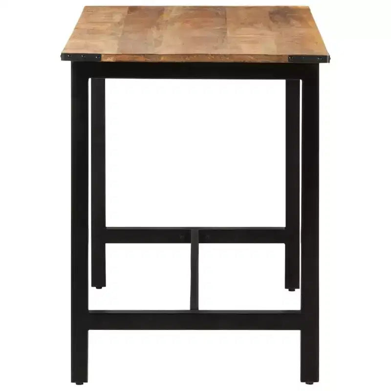 vidaXL Table de salle à manger 110x60x76 cm Bois de manguier massif