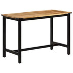 vidaXL Table de salle à manger 110x60x76 cm Bois de manguier massif