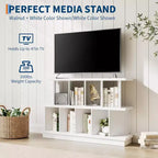 Étagère de rangement 8 cubes en bois avec 10 panneaux arrière amovibles pour salon, chambre, entrée, bureau à domicile