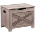 Storage Chest, Lift Top Storage Trunk with Safety Hinge, Barn Style Organizer, Wooden Entryway Bench, Large Storage Chest for Entryway,Bedroom
