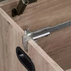 Coffre de rangement, malle de rangement avec couvercle à charnière de sécurité, organisateur style grange, banc d'entrée en bois, grand coffre de rangement pour entrée, chambre.
