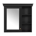 Meuble de salle de bain CASAINC 30'' x 28'' à fixation murale avec miroir et organisateur de rangement