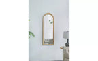 Miroir sur pied en bois 19 x 56 pouces, design intégral