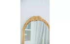 Miroir sur pied en bois 19 x 56 pouces, design intégral