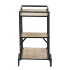 Étagère à roulettes Meuble de rangement mobile 82x40x68cm