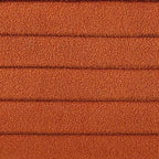 Banc ottoman de rangement ovale moderne Okak avec charnière de sécurité, banc rembourré pour entrée, banc de bout de lit pour salon, entrée