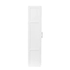 Armoire Haute 2 Portes, Armoire de Rangement Contemporaine avec Étagères, Armoire et Dressing Autonomes pour Chambre à Coucher