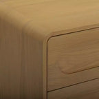 Teamson Home Tenley Commode moderne en bois à 6 tiroirs, armoire de rangement avec tiroirs à ouverture par pression