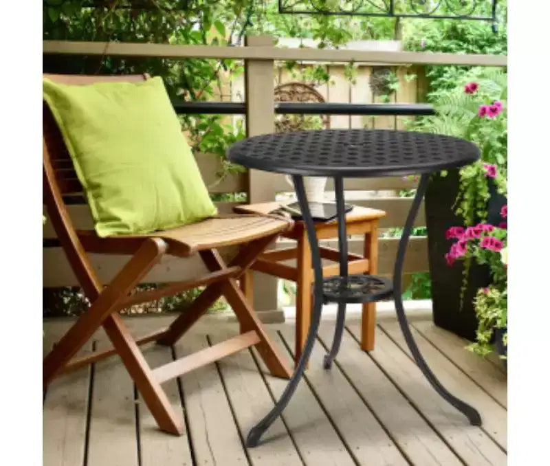 Table d'extérieur en fonte d'aluminium