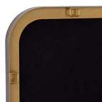 Miroir mural segmenté Uttermost Placid 24x38, or vieilli