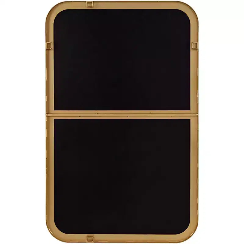 Miroir mural segmenté Uttermost Placid 24x38, or vieilli