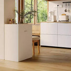 Table pliante de 50 po avec armoire de rangement et roulettes, bureau à abattants extensible pour cuisine, bureau à domicile et chambre à coucher