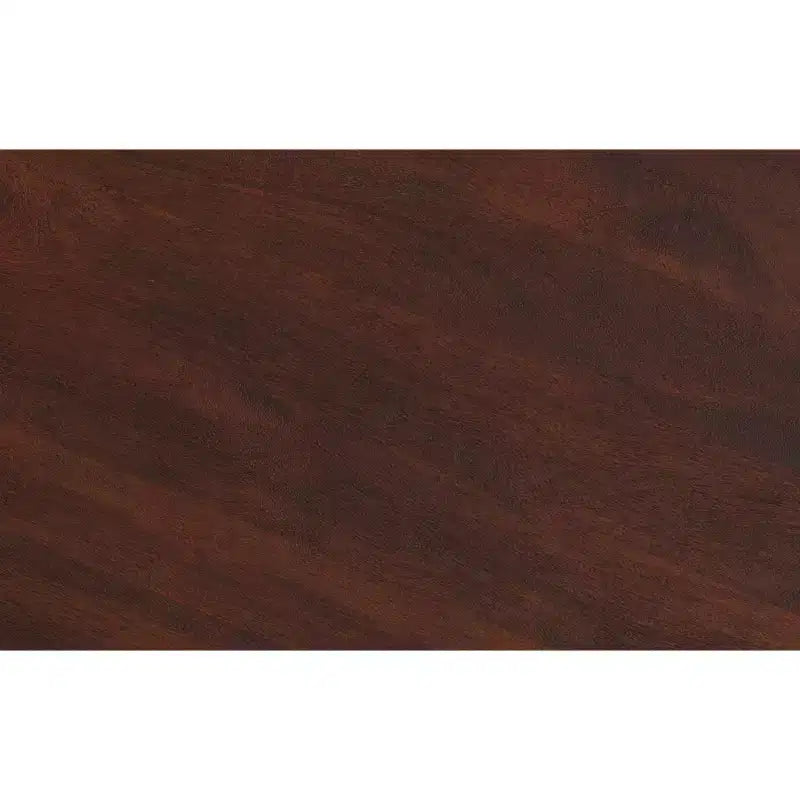 Table basse contemporaine Paros en bois d'acacia massif de 89 cm de large, de forme irrégulière, entièrement assemblée
