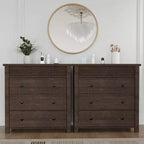 Commode pour chambre à coucher, table de chevet en bois, table d'appoint cannelée, meuble de rangement pour salon, couloir et entrée