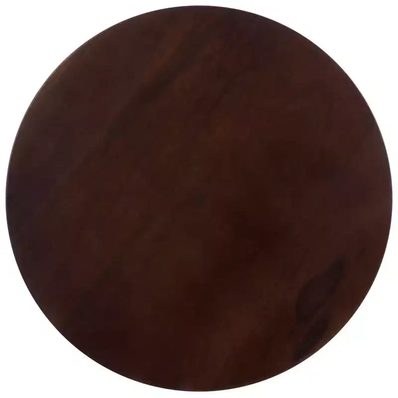 Table d'appoint ronde Zenon - ACC3260 - Marron foncé - Safavieh