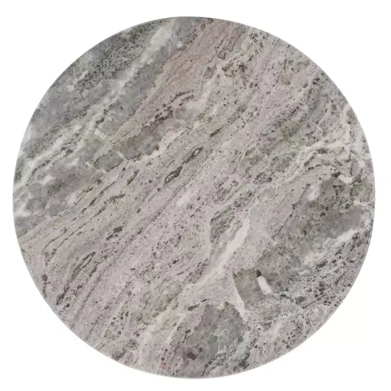 Table d'appoint Galih en marbre - ACC3754 - Gris/Marron - Safavieh