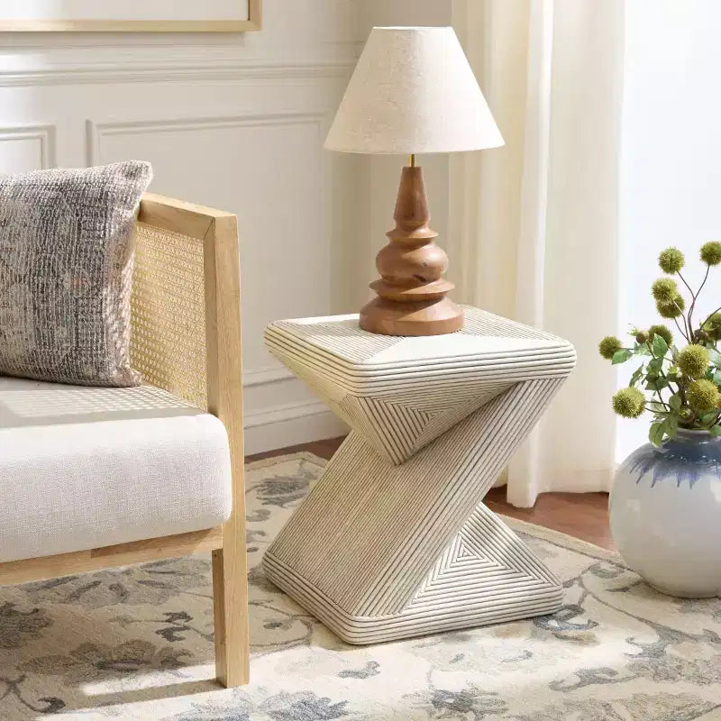 Table d'appoint Matvey - ACC6701 - Blanc délavé - Safavieh