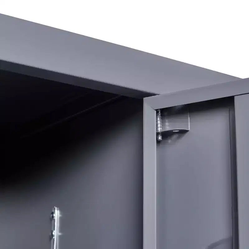 Casier métallique VIYET 72H à 6 portes, rangement en acier gris avec serrures indépendantes (pour employés/gymnases/bureaux/écoles)