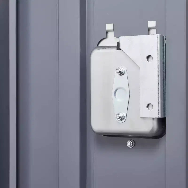 Casier métallique VIYET 72H à 6 portes, rangement en acier gris avec serrures indépendantes (pour employés/gymnases/bureaux/écoles)