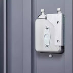 Casier métallique VIYET 72H à 6 portes, rangement en acier gris avec serrures indépendantes (pour employés/gymnases/bureaux/écoles)