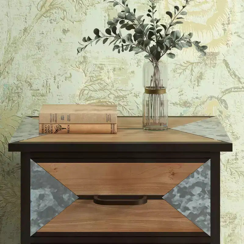 Meuble de Rangement en Bois pour Entrée, Commode 3 Tiroirs sur Pied pour Salon, Chambre, Couloir, Bureau, Salle de Bain, Cuisine