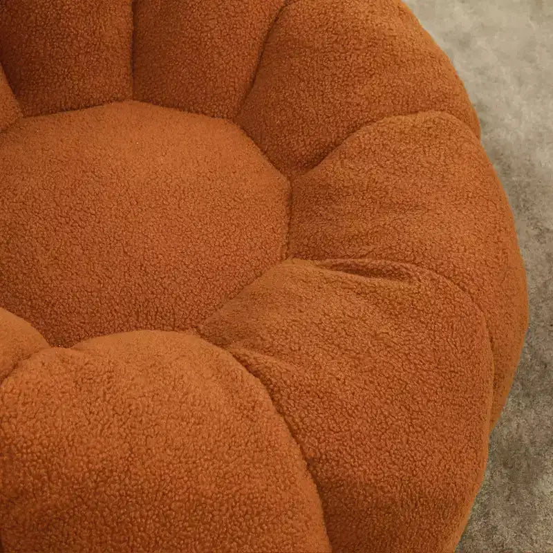 YOSIMFUR Fauteuil poire, Fauteuil poire avec accoudoirs rempli de mousse haute densité, Canapé paresseux Chaises confortables Fauteuil poire pour adultes dans le salon