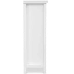 Meuble de rangement Stratford en bois massif de 48 po x 57 po, transitoire, 12 casiers, blanc