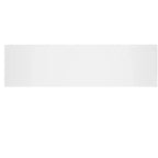 Meuble de rangement Stratford en bois massif de 48 po x 57 po, transitoire, 12 casiers, blanc