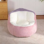Oversized Bean Bag Chairs,Multicolor Faux Fur Couch Filled with Shredded Sponge,Large Lounger Sofa For Living Room,No Assembly Required