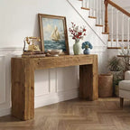 MAYEERTY Table console en bois de 63 pouces, table de canapé d'entrée de ferme