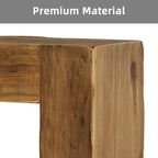 MAYEERTY Table console en bois de 63 pouces, table de canapé d'entrée de ferme