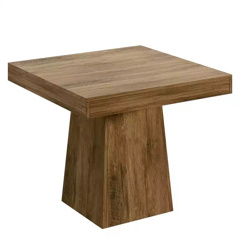 MAYEERTY Table à manger carrée de 31,5 pouces de style ferme, petite table de cuisine