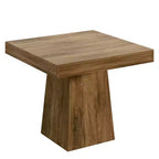 MAYEERTY Table à manger carrée de 31,5 pouces de style ferme, petite table de cuisine