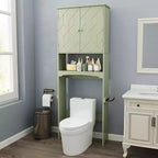 Meuble de rangement pour WC, étagère WC.