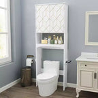Meuble de rangement pour WC, étagère WC.