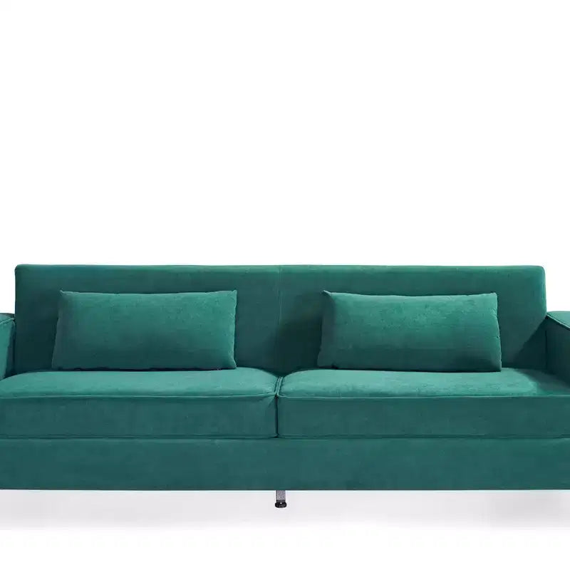 Canapé Whisen 85.8 en Velours, Canapé Moderne et Élégant 4 Places avec Confort Luxueux et Doux, Facile à Entretenir