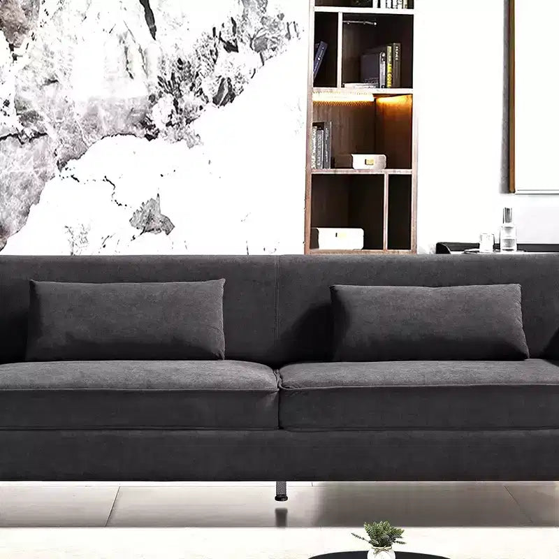 Canapé Whisen 85.8 en Velours, Canapé Moderne et Élégant 4 Places avec Confort Luxueux et Doux, Facile à Entretenir