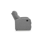 Signature Design by Ashley Carrigan Lane - Fauteuil inclinable à bascule, à tirette, gris argenté