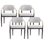 Christopher Knight Home Felicia Chaises de salle à manger modernes rembourrées (Lot de 4)