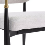 Christopher Knight Home Felicia Chaises de salle à manger modernes rembourrées (Lot de 4)