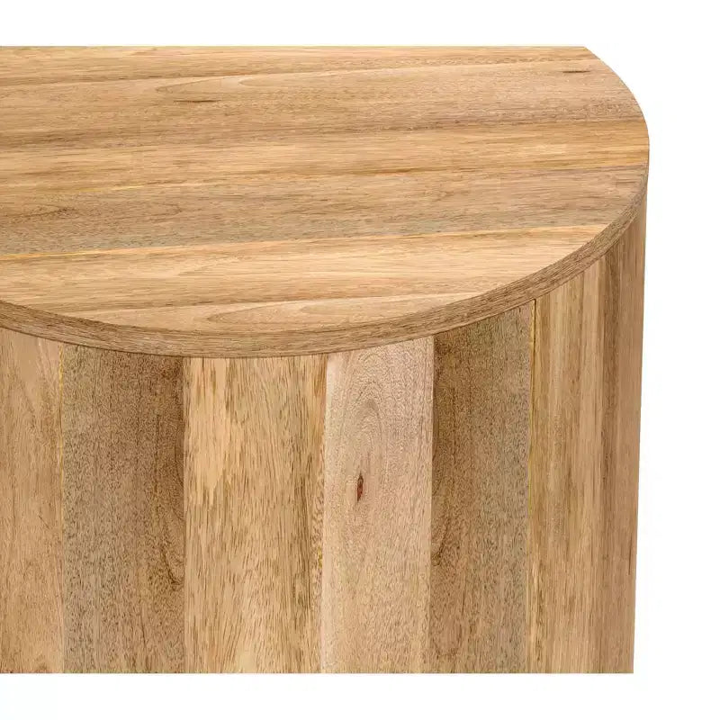 Table d'appoint contemporaine en manguier massif de 50,8 cm de large Hillmount
