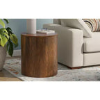 Table d'appoint contemporaine en manguier massif de 50,8 cm de large Hillmount